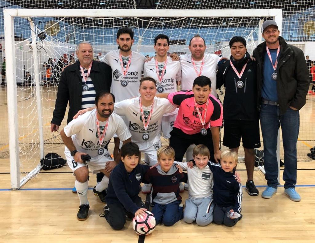 Di Bufala men's team after a match