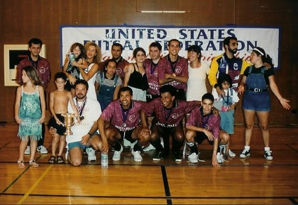 Di Bufala at the 1996 US Futsal Nationals at Foothill College in California